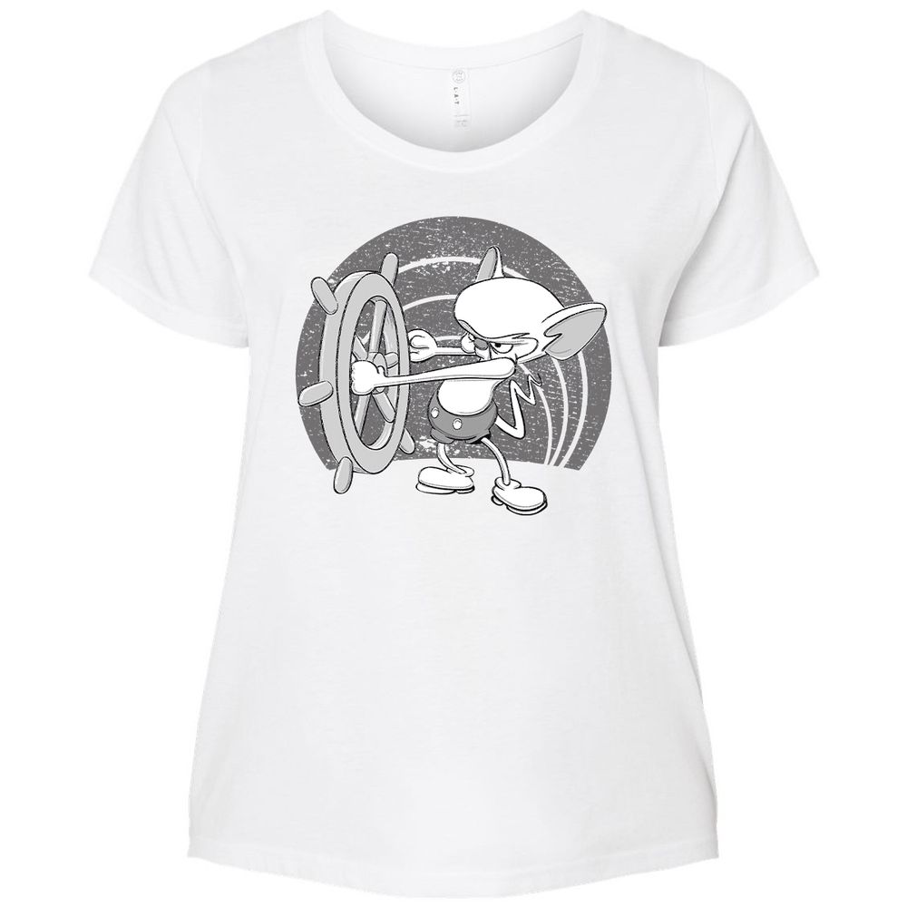 Ladies Curvy Jersey - EYDUM9TL - White - 6