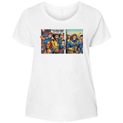 Ladies Curvy Jersey - UWR2K8XZ - White - 6