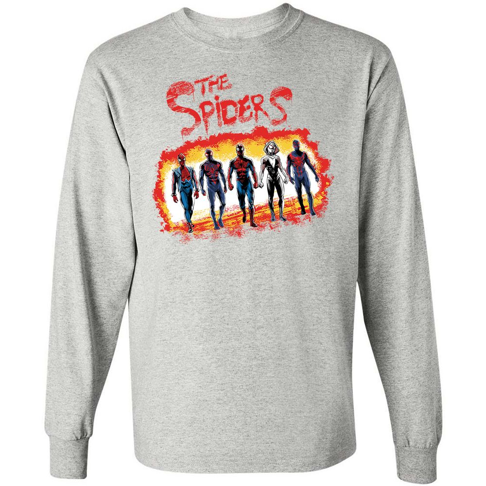 Long Sleeve T-Shirt - 56A4WNUS - Ash - 7