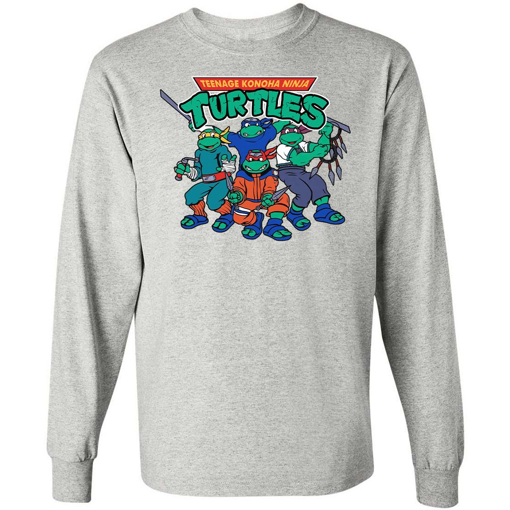 Long Sleeve T-Shirt - R6LUSXWR - Ash - 7