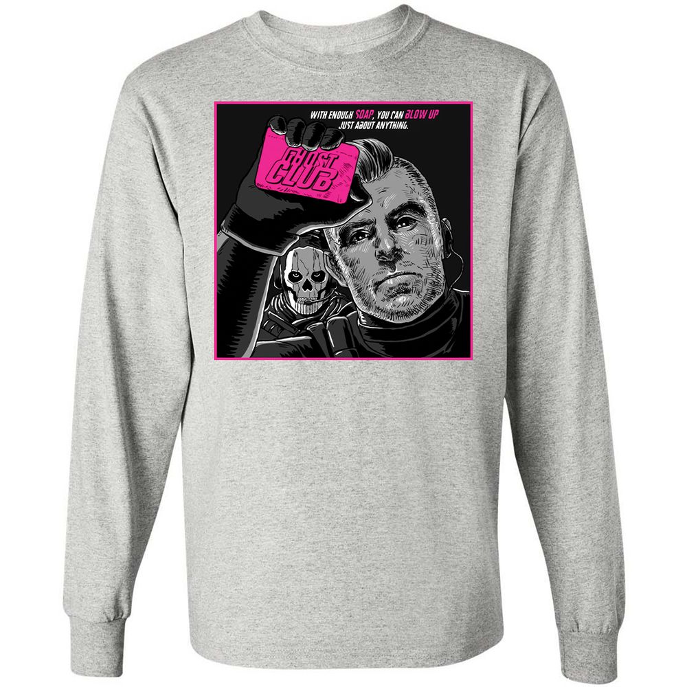 Long Sleeve T-Shirt - EWPCUMWV - Ash - 7