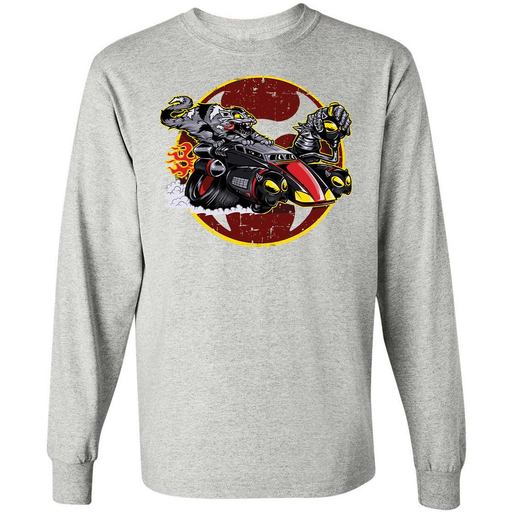 Long Sleeve T-Shirt - 56ETCBNB - Ash - 7