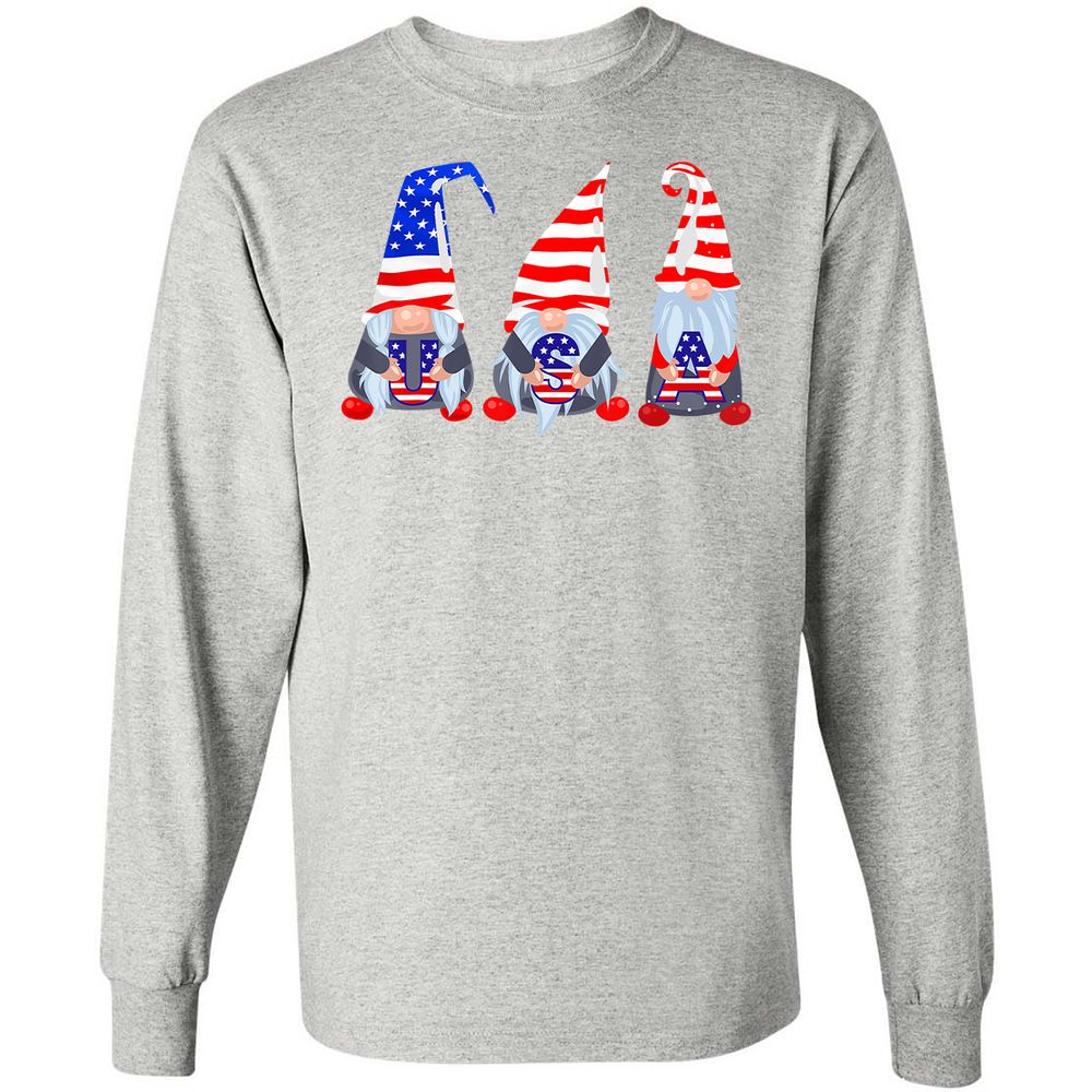 Long Sleeve T-Shirt - AETDZ14S - Ash - 7