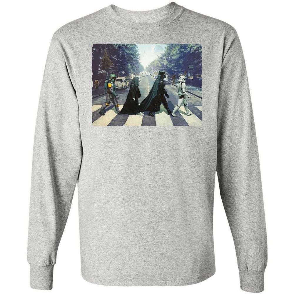 Long Sleeve T-Shirt - W9ACKSCW - Ash - 7