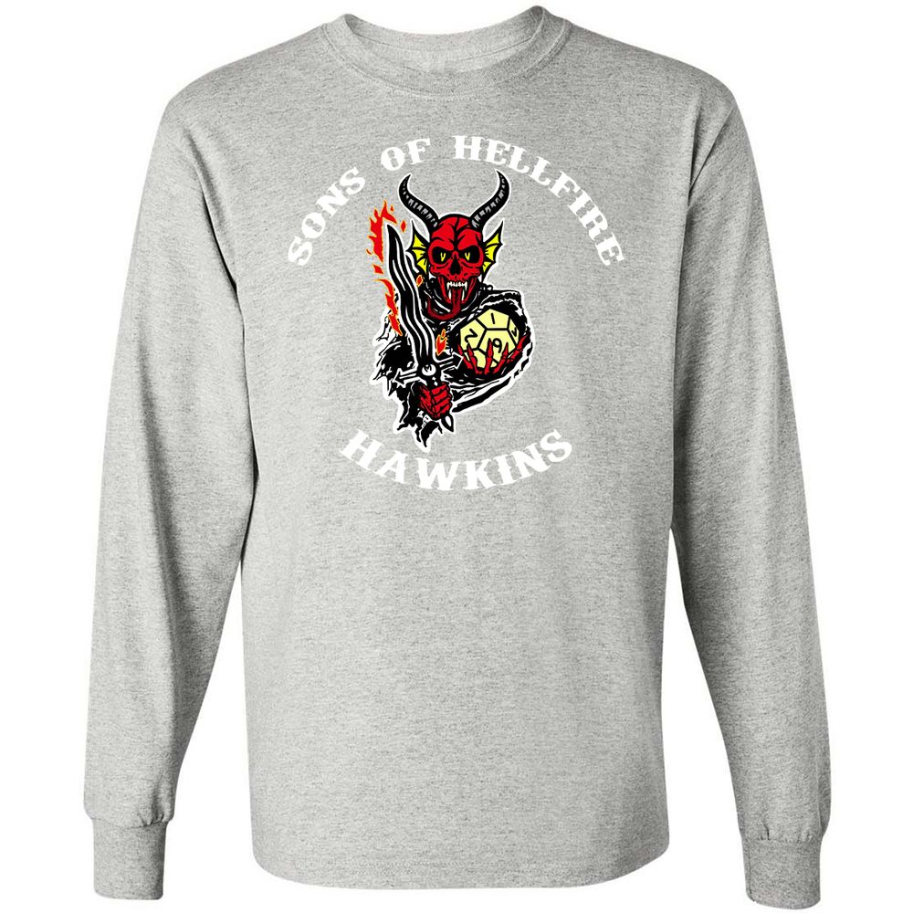 Long Sleeve T-Shirt - R9D4L4SD - Ash - 7