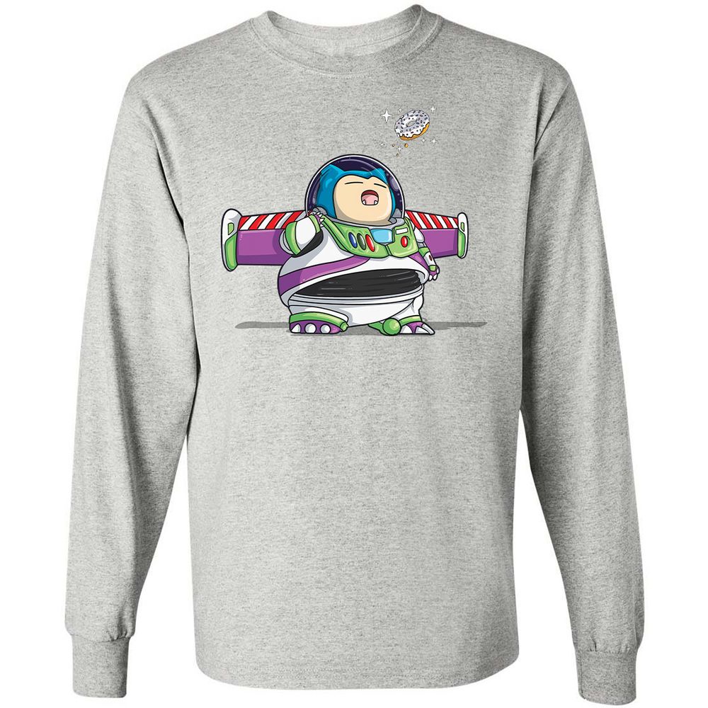 Long Sleeve T-Shirt - 61V485JH - Ash - 7