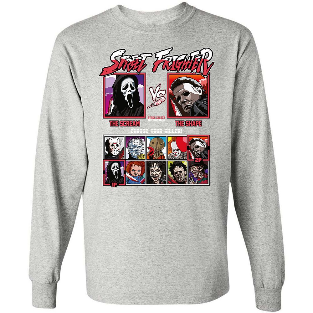 Long Sleeve T-Shirt - 7WH3SJDC - Ash - 7