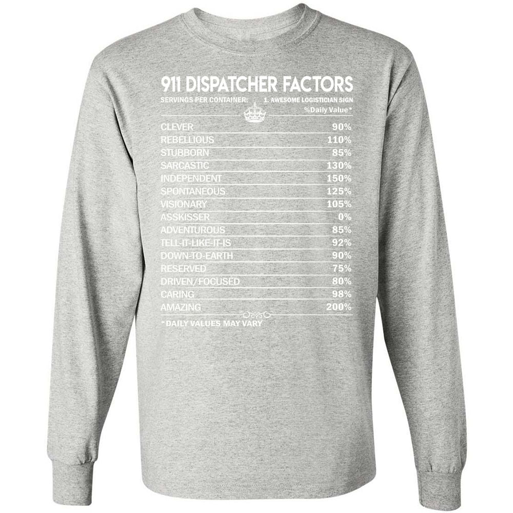 Long Sleeve T-Shirt - N2GZU92U - Ash - 7