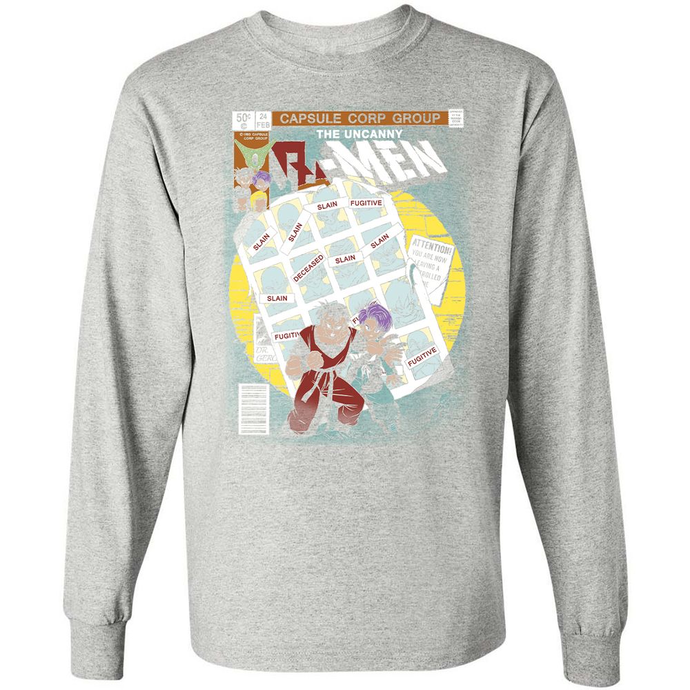 Long Sleeve T-Shirt - JLXT1XJL - Ash - 7