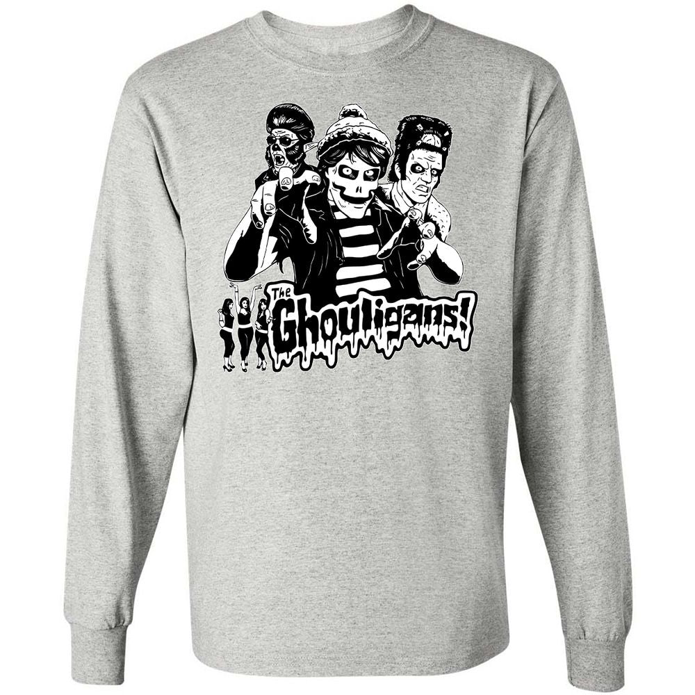 Long Sleeve T-Shirt - SVVUNMNK - Ash - 7