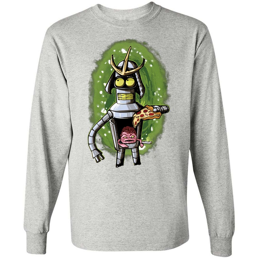 Long Sleeve T-Shirt - AWFFAEQC - Ash - 7