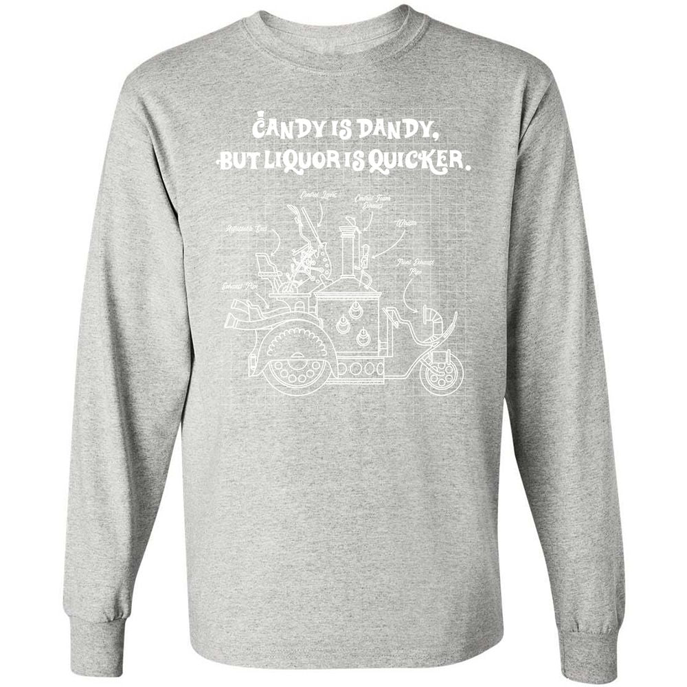 Long Sleeve T-Shirt - R3C1JUS8 - Ash - 7