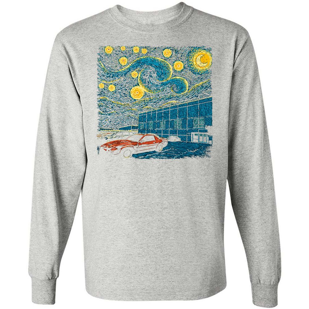 Long Sleeve T-Shirt - MYJ7J1DC - Ash - 7