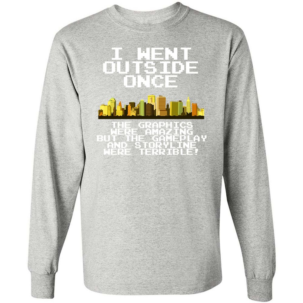 Long Sleeve T-Shirt - LH5MHHVT - Ash - 7