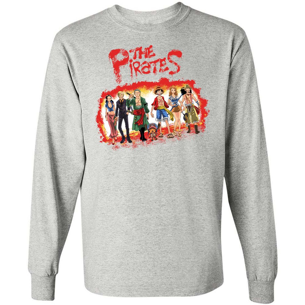 Long Sleeve T-Shirt - 4Q92CQ3G - Ash - 7