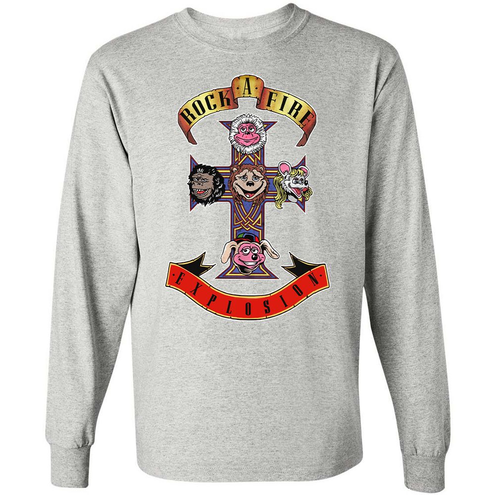 Long Sleeve T-Shirt - 1EKAPUXP - Ash - 7