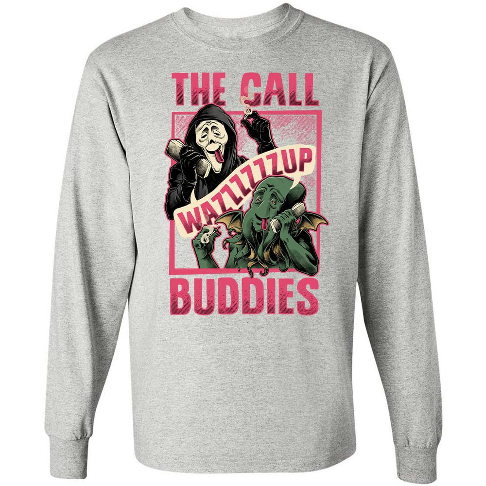 Long Sleeve T-Shirt - 9ZS49Q5D - Ash - 7