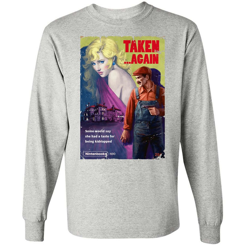 Long Sleeve T-Shirt - 3BU3SF9N - Ash - 7