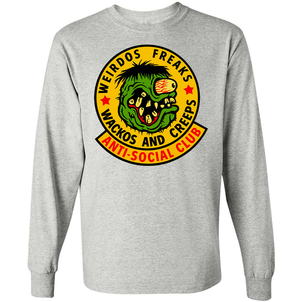 Long Sleeve T-Shirt - CSJ94T1V - Ash - 7