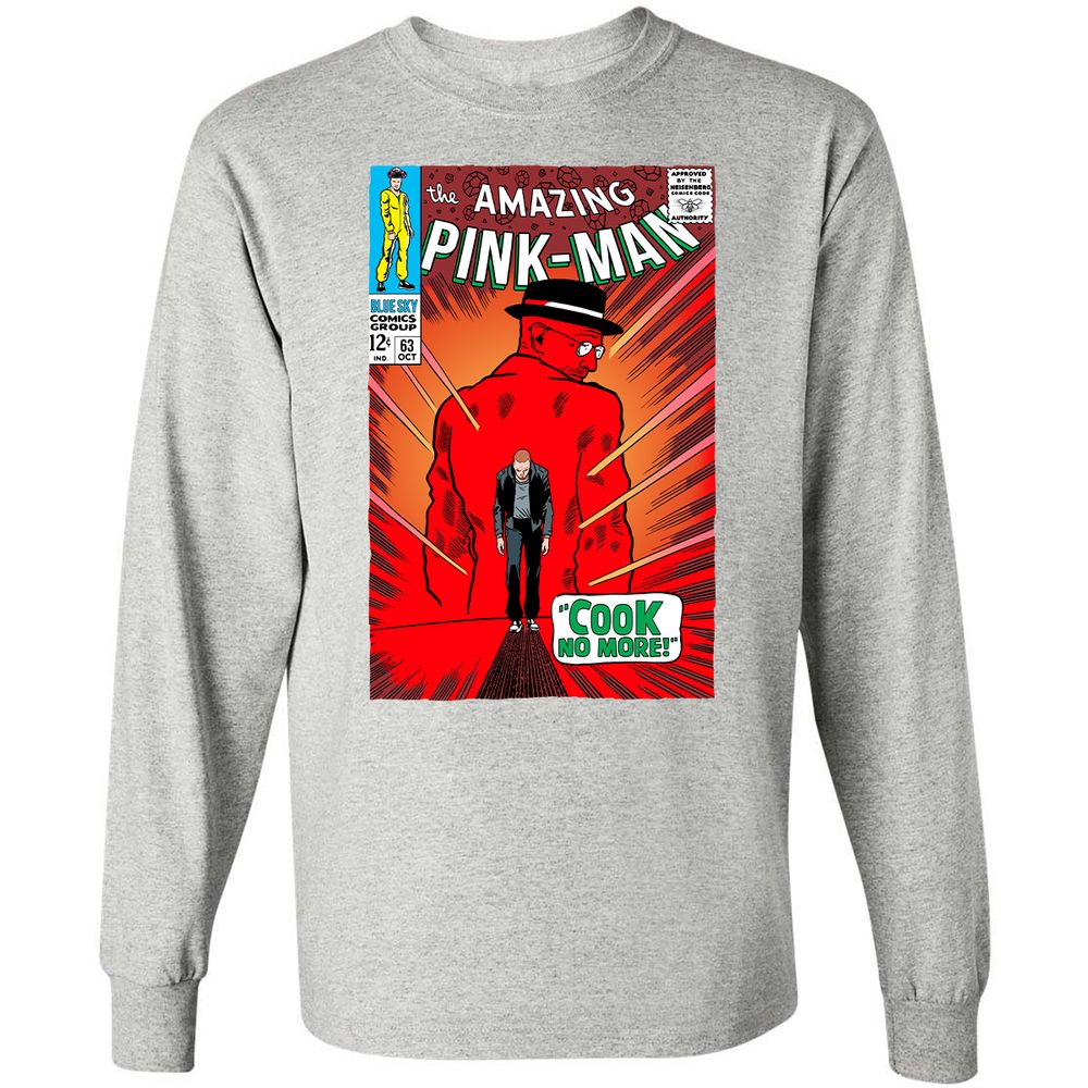 Long Sleeve T-Shirt - 6V99D95E - Ash - 7