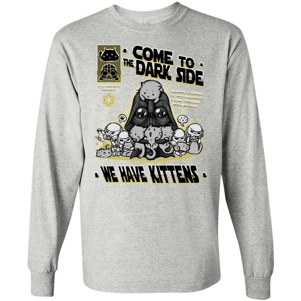 Long Sleeve T-Shirt - AFX8CQR4 - Ash - 7