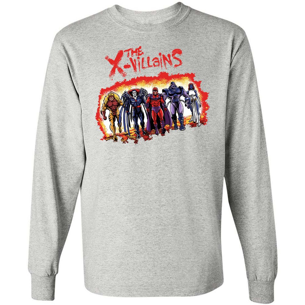 Long Sleeve T-Shirt - HYB75NJE - Ash - 7