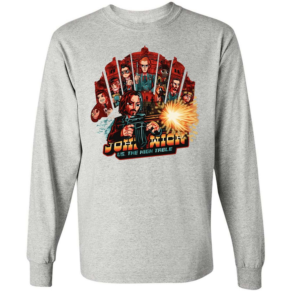 Long Sleeve T-Shirt - TAWQYSTB - Ash - 7