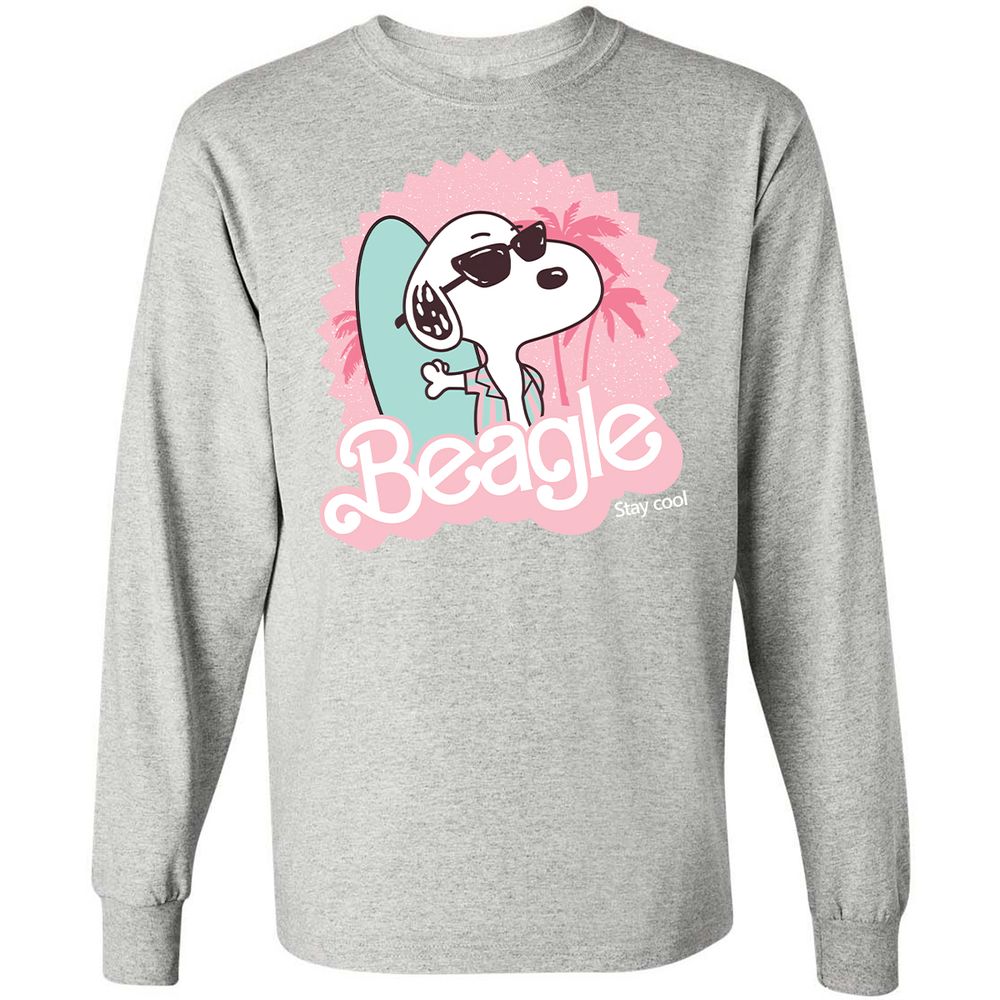 Long Sleeve T-Shirt - NVP5FF1Y - Ash - 7