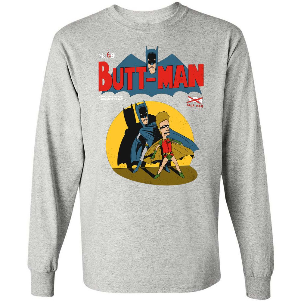 Long Sleeve T-Shirt - 7RHWV1PR - Ash - 7