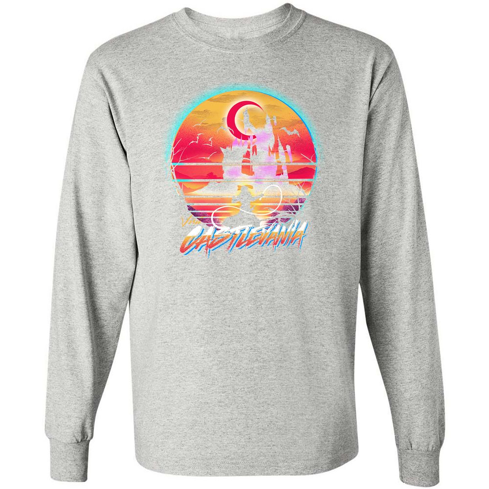 Long Sleeve T-Shirt - MV9KTMZB - Ash - 7