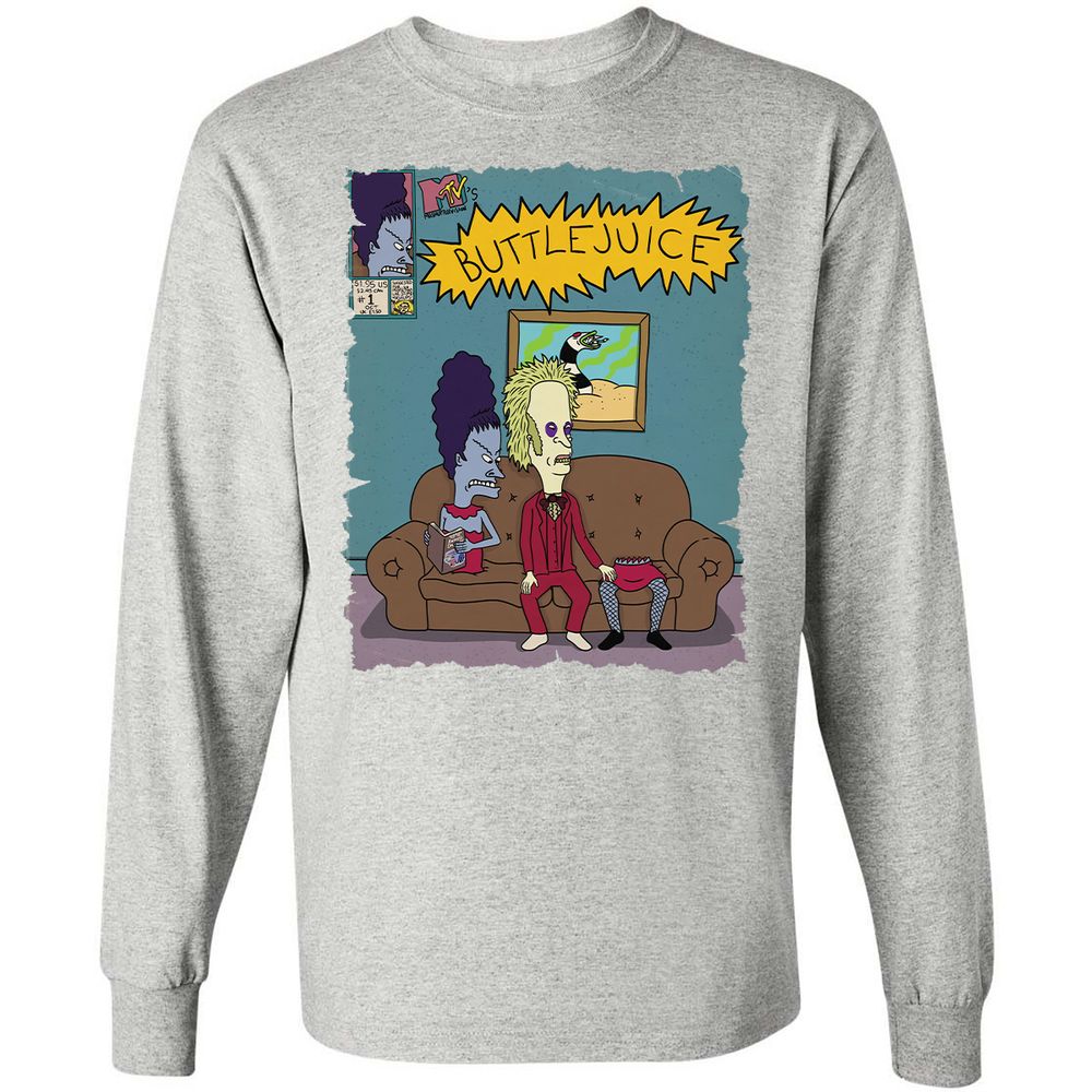 Long Sleeve T-Shirt - 5PCEK96G - Ash - 7