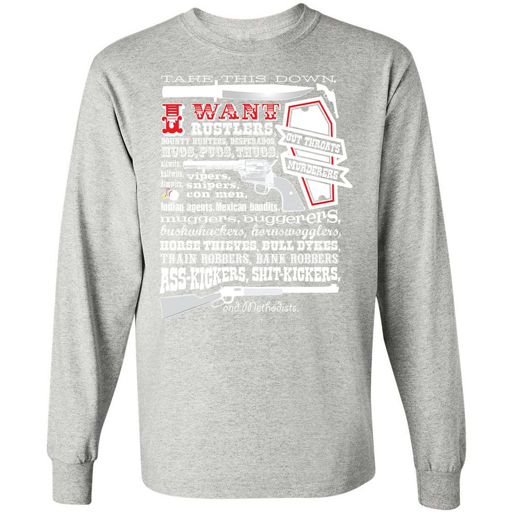 Long Sleeve T-Shirt - A19VDBN8 - Ash - 7