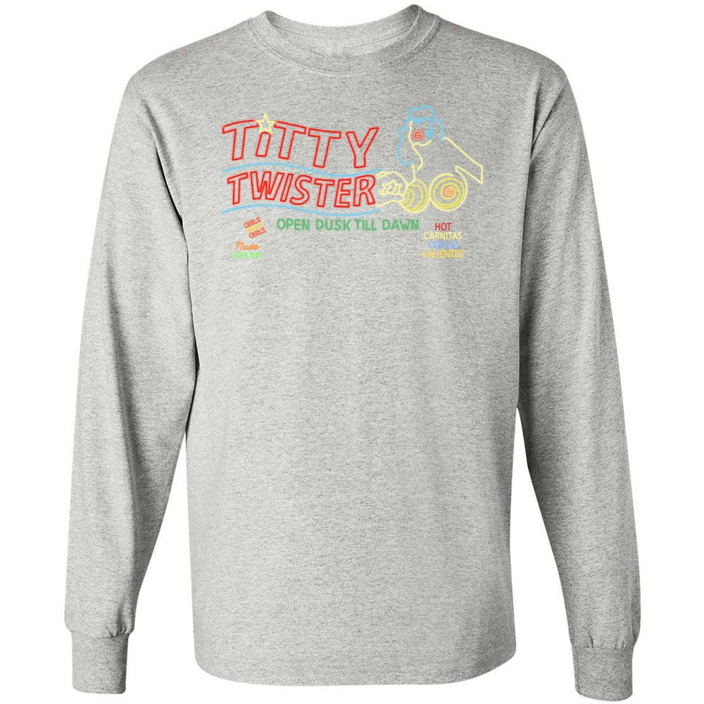 Long Sleeve T-Shirt - GJUTWFY4 - Ash - 7