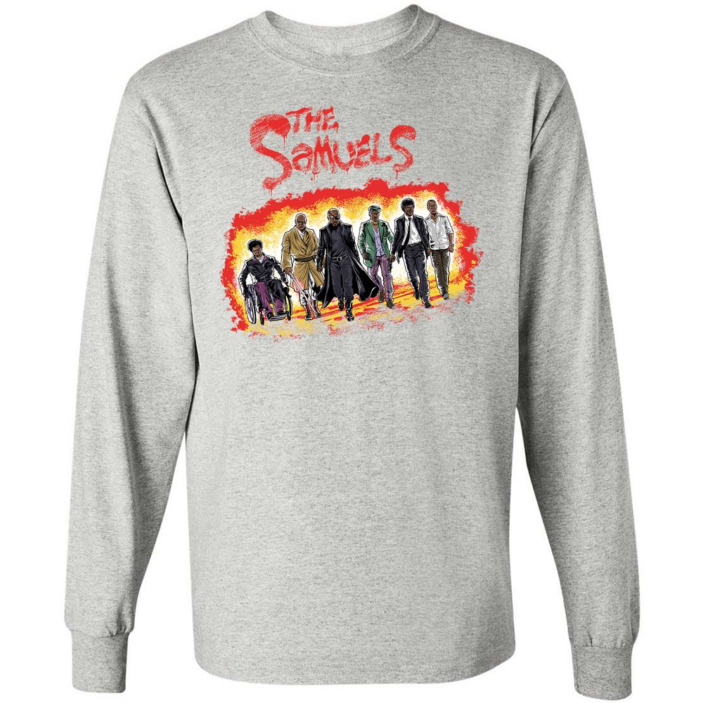 Long Sleeve T-Shirt - E9C8PS7L - Ash - 7