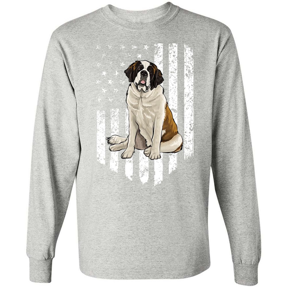 Long Sleeve T-Shirt - 3A4LNP4G - Ash - 7