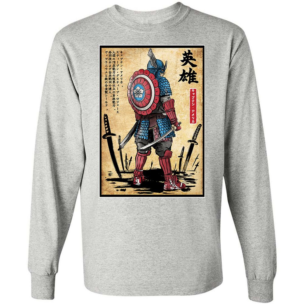 Long Sleeve T-Shirt - ZEN5APR8 - Ash - 7