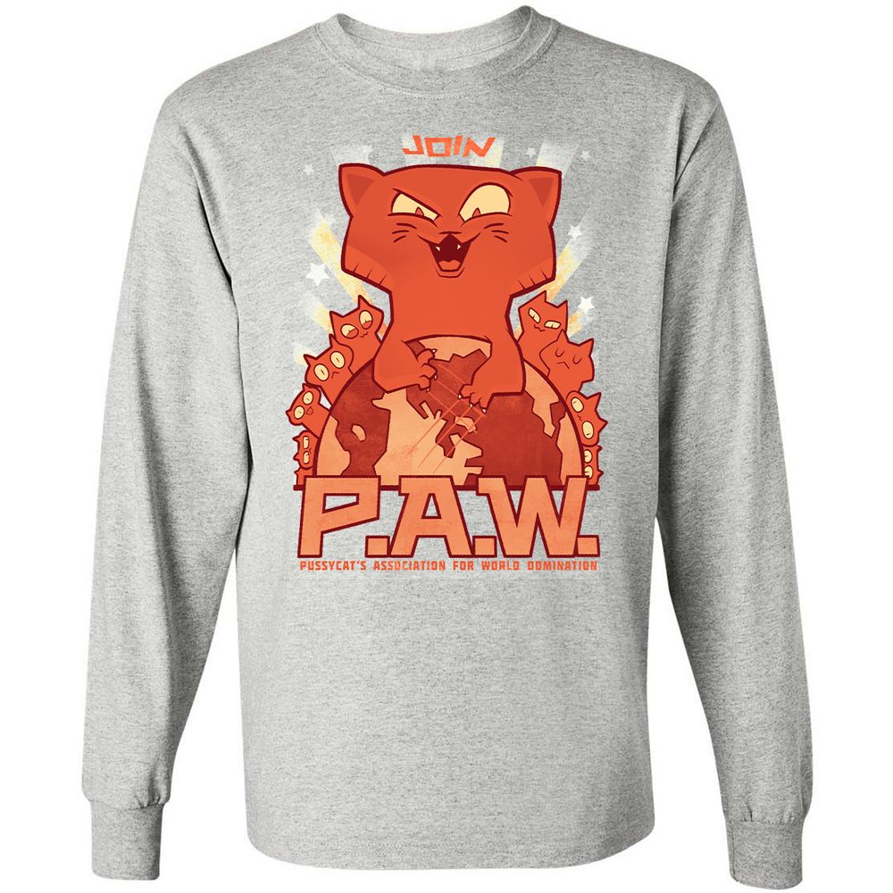 Long Sleeve T-Shirt - AY8AEGCU - Ash - 7