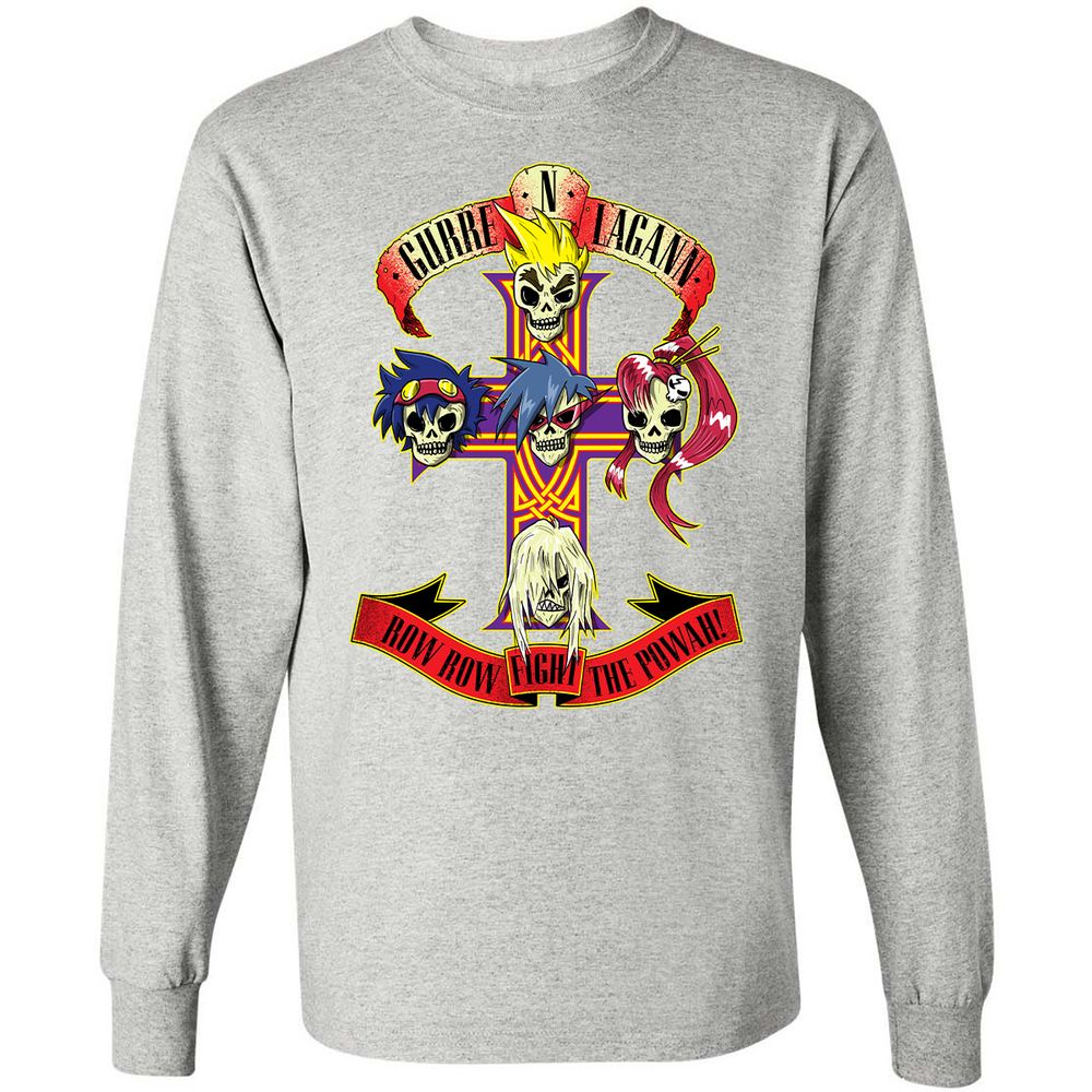 Long Sleeve T-Shirt - 634Y52TY - Ash - 7