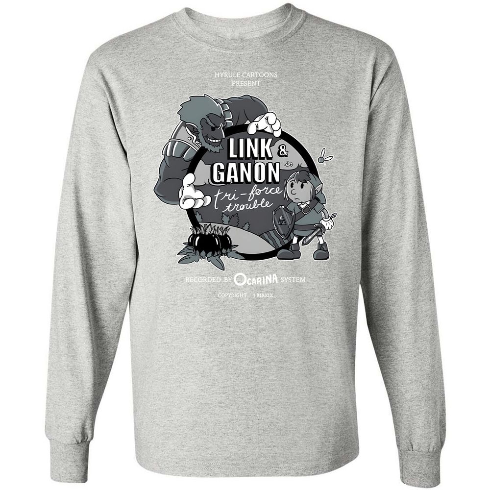 Long Sleeve T-Shirt - FDL9J2FV - Ash - 7