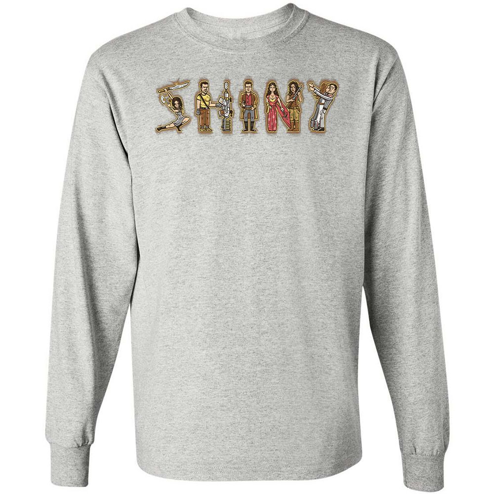 Long Sleeve T-Shirt - YWMXUU5K - Ash - 7