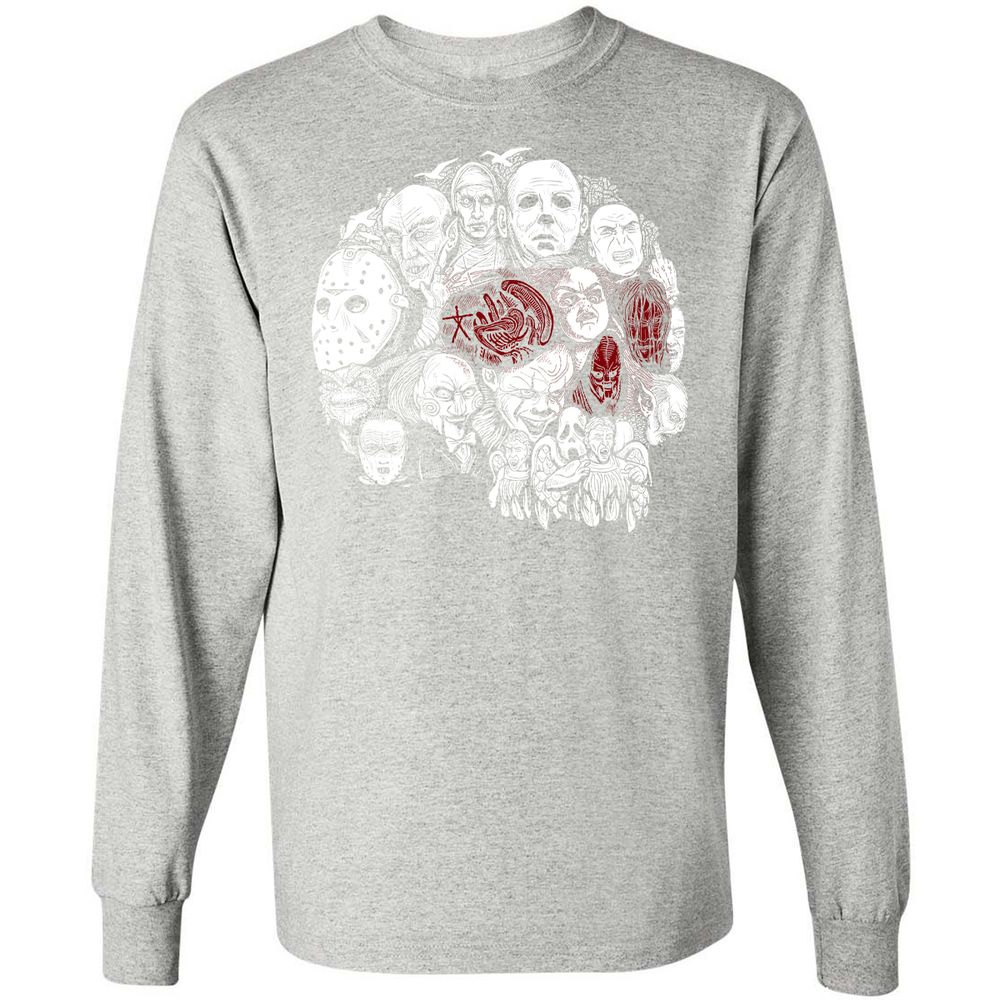 Long Sleeve T-Shirt - 4YSSDGL5 - Ash - 7