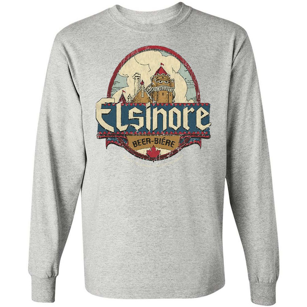 Long Sleeve T-Shirt - 9QZR7L5K - Ash - 7