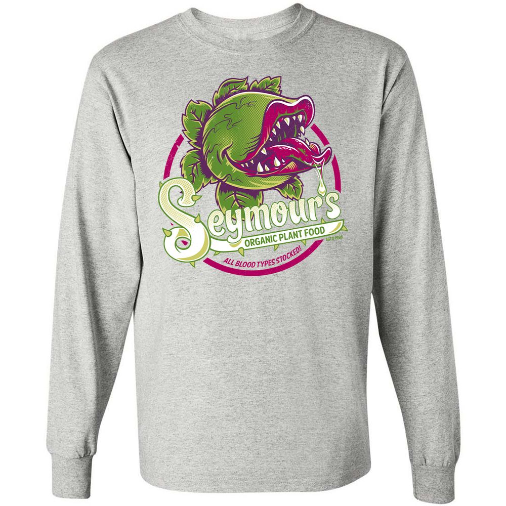 Long Sleeve T-Shirt - 8J6KKRB2 - Ash - 7