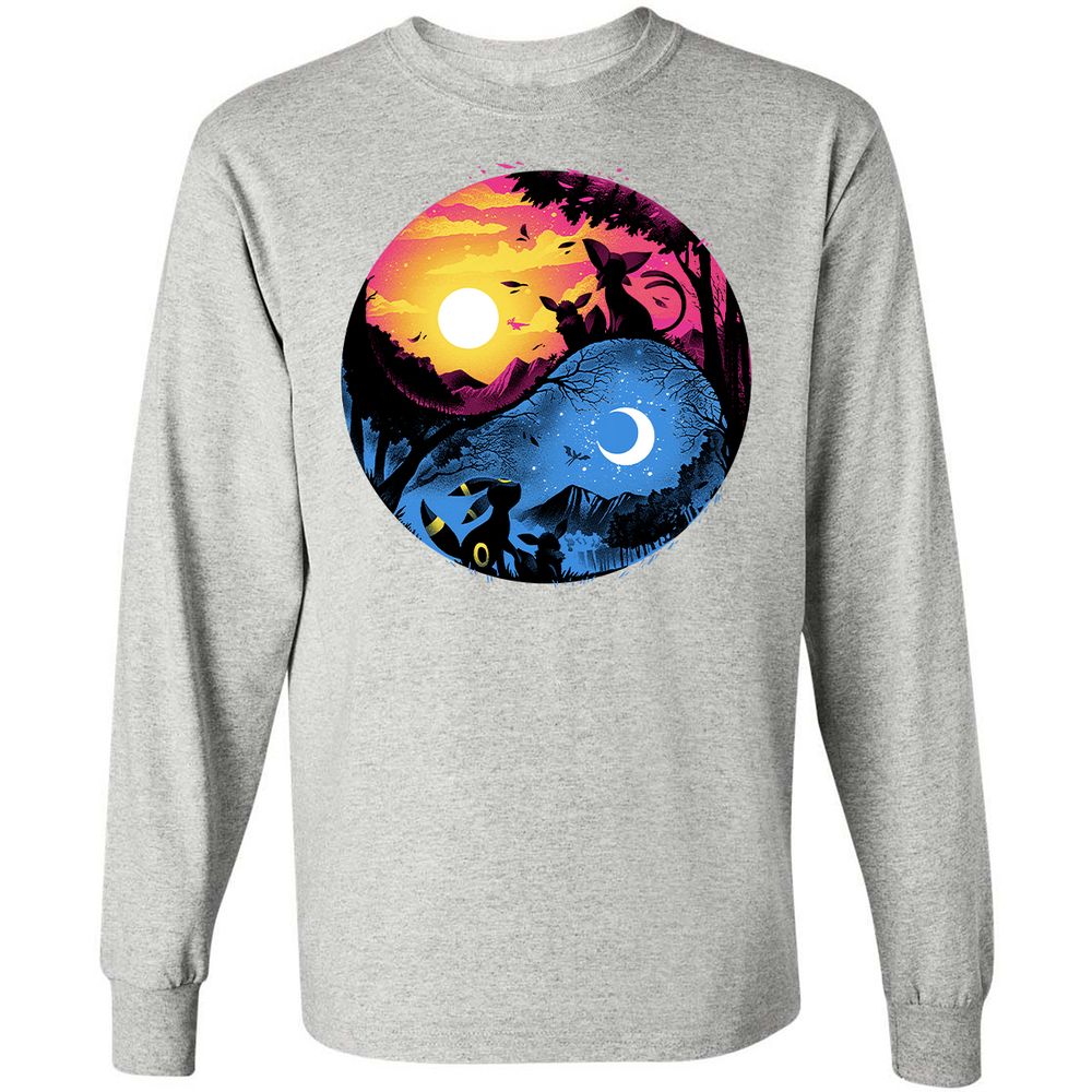 Long Sleeve T-Shirt - JCP4FEF6 - Ash - 7