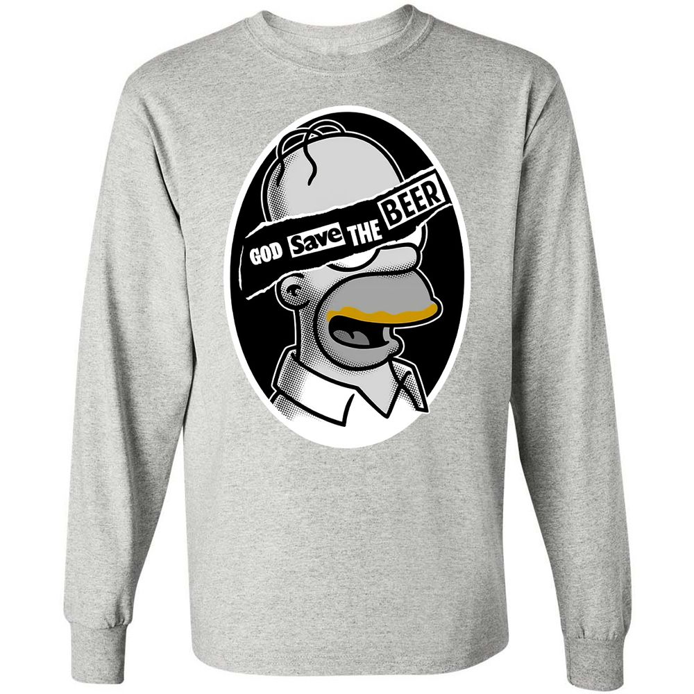 Long Sleeve T-Shirt - M942CUD8 - Ash - 7