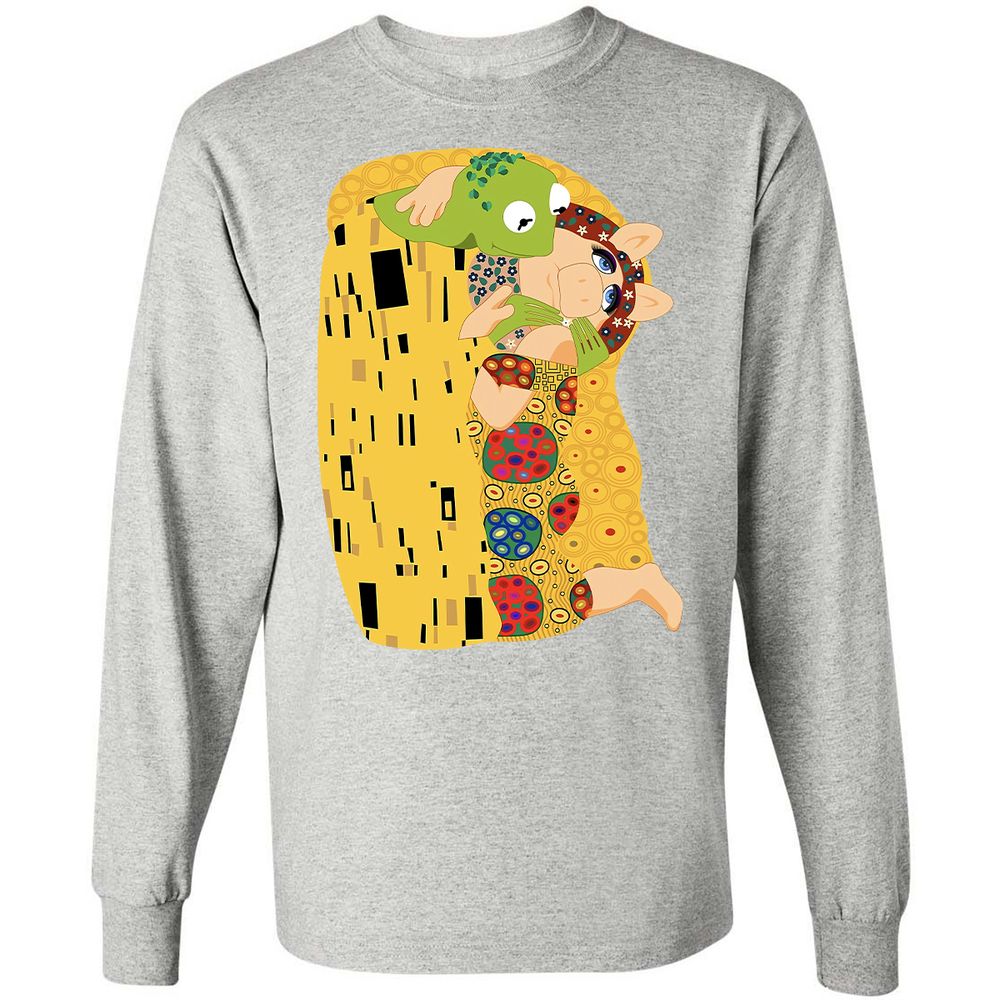 Long Sleeve T-Shirt - M9KEZ1ZS - Ash - 7