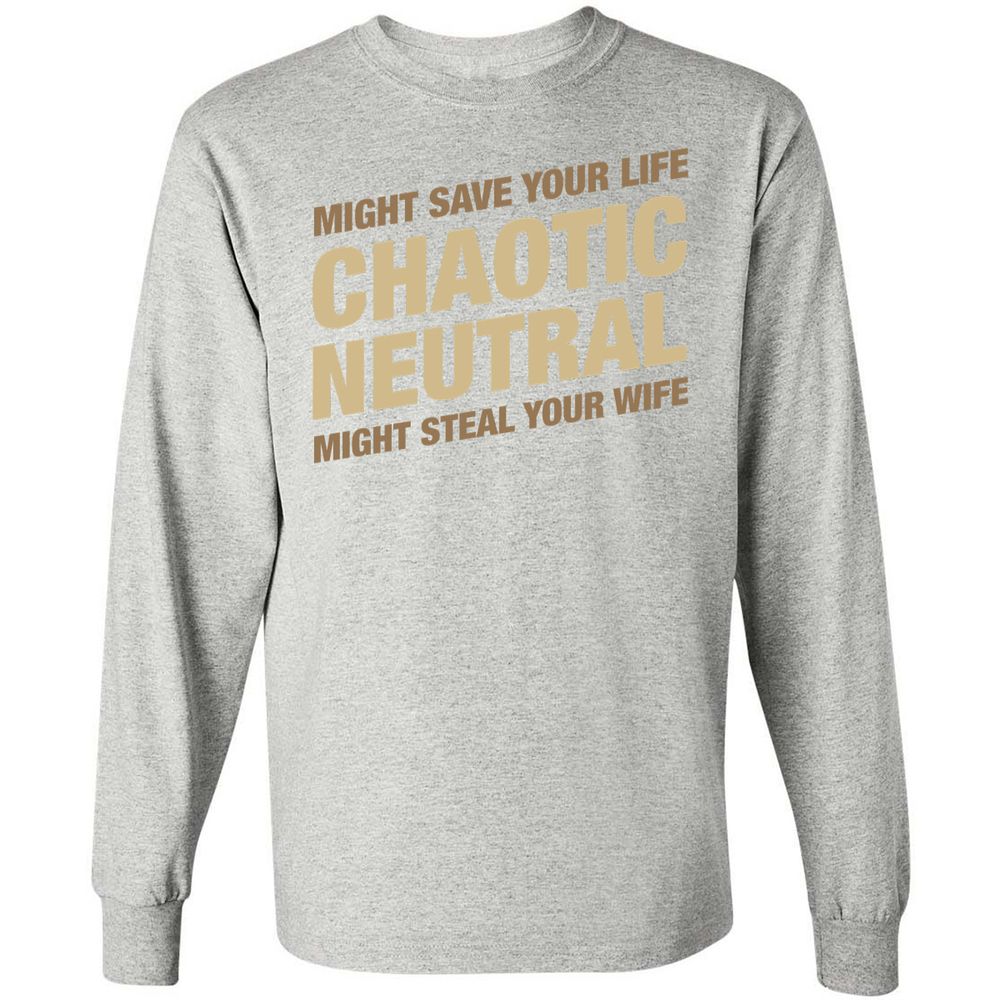 Long Sleeve T-Shirt - XTWKZQ75 - Ash - 7