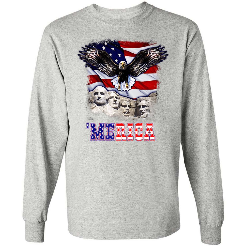 Long Sleeve T-Shirt - QQQL9VY6 - Ash - 7