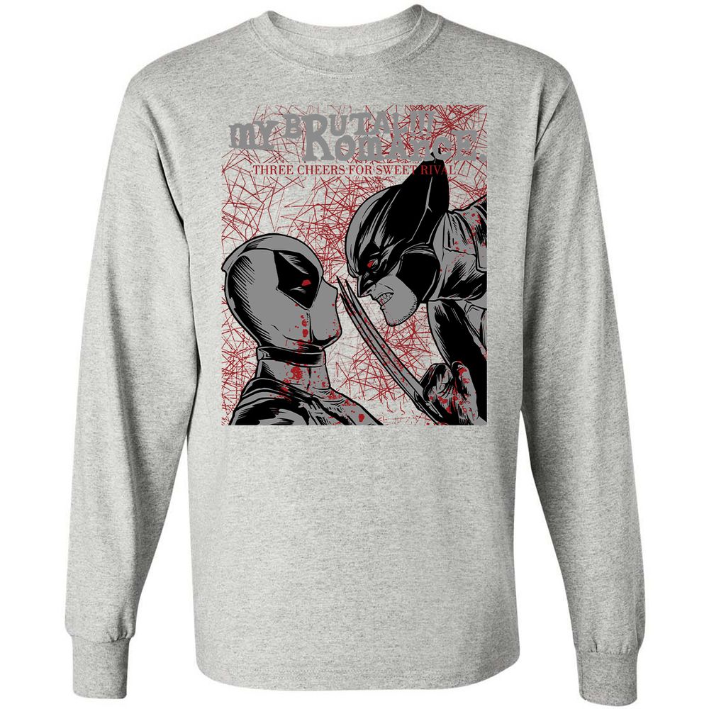 Long Sleeve T-Shirt - QDVQY1VC - Ash - 7