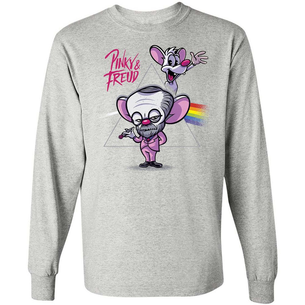 Long Sleeve T-Shirt - 2DCVNUV7 - Ash - 7